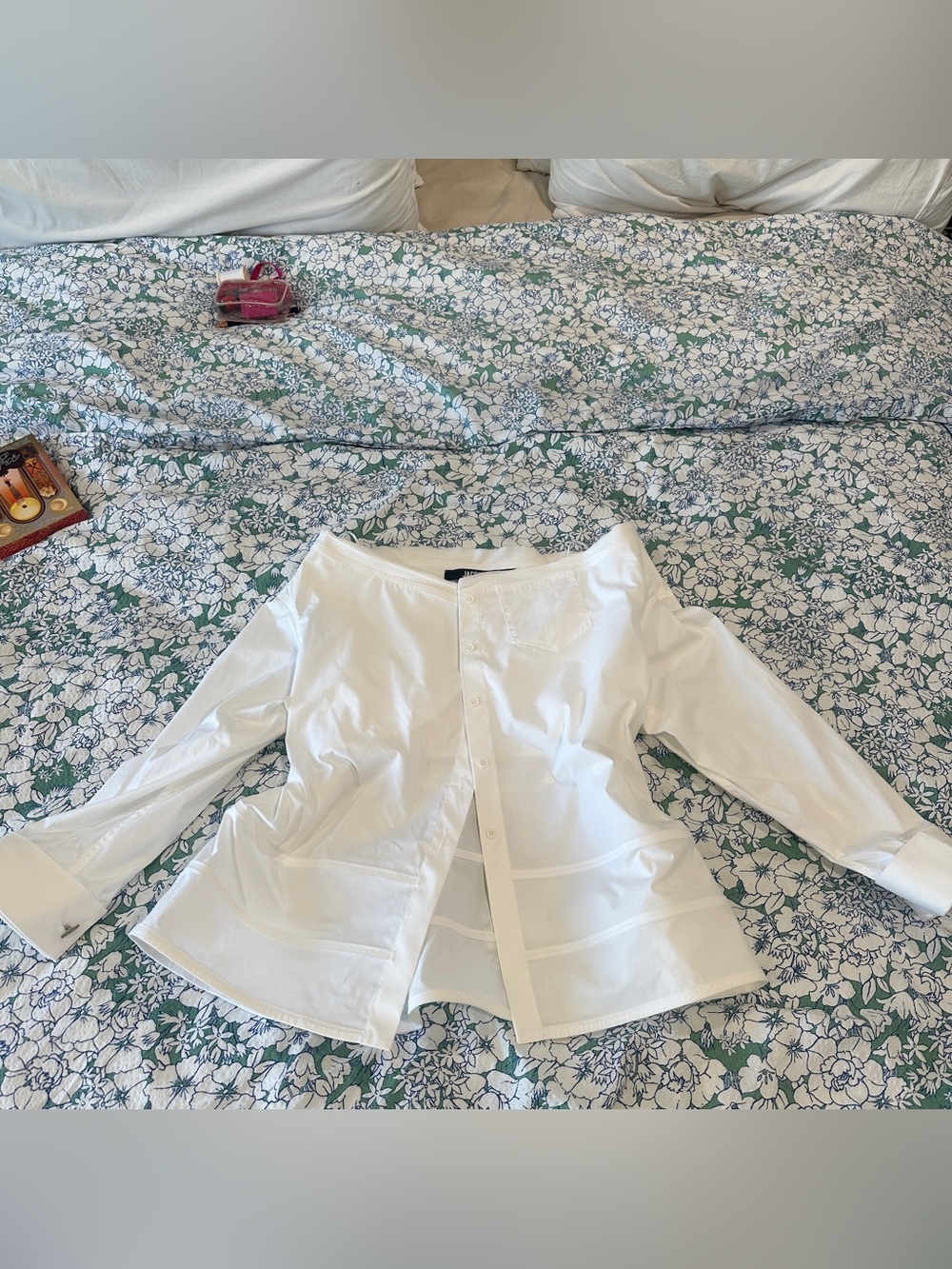 Kids White Sleeveless Top